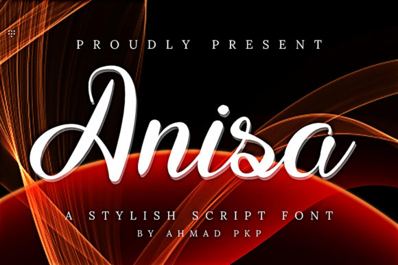 Anisa: A Script Font for Creative Campaigns and Branding
