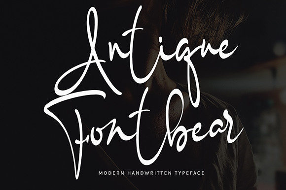 Antique Fontbear: A Timeless Script for Romantic Branding