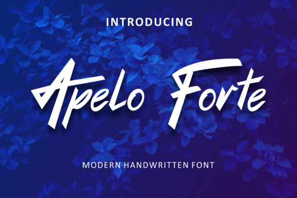 Apelo Forte: A Script Font That Breathes Life into Handmade Creations