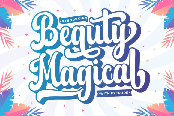 Beauty Magical: A Script Font for Stylish Web Design