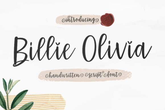 Billie Olivia Script Font for Elegant Branding
