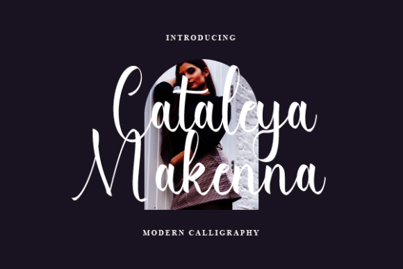 Cataleya Makenna: A Relaxed Script Font for Thoughtful Editorial Design