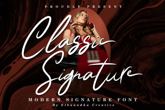 Classic Signature: The Script Font That Elevates Branding and Design