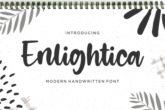Enlightica: A Script Font That Elevates Branding with Elegance