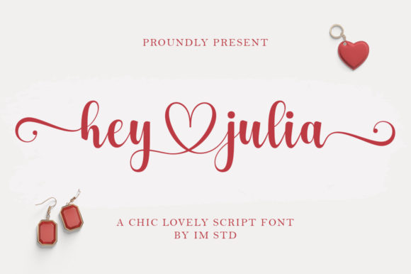 Hey Julia Script Font for Elegant Brand Identity