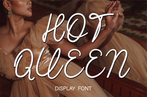 Hot Queen Script Font for Elegant Branding Projects