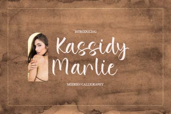 Kassidy Marlie: A Dainty Script Font for Editorial Elegance