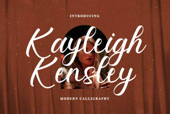 Kayleigh Kensley Font for Elegant Script Branding
