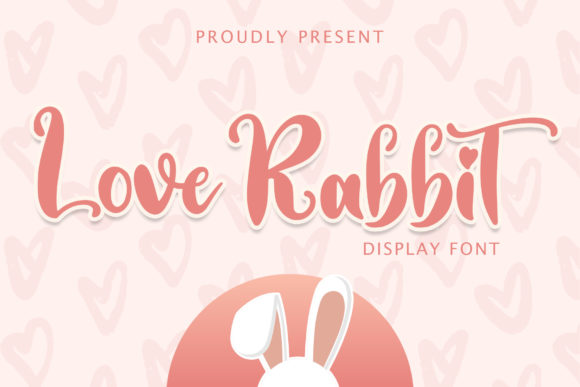 Love Rabbit: A Stylish Script Font for Editorial Warmth