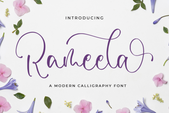 Rameela: The Script Font That Elevates Your Brand’s Visual Identity