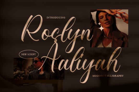 Roslyn Aaliyah: A Script Handwritten Font for Elegant Web Design