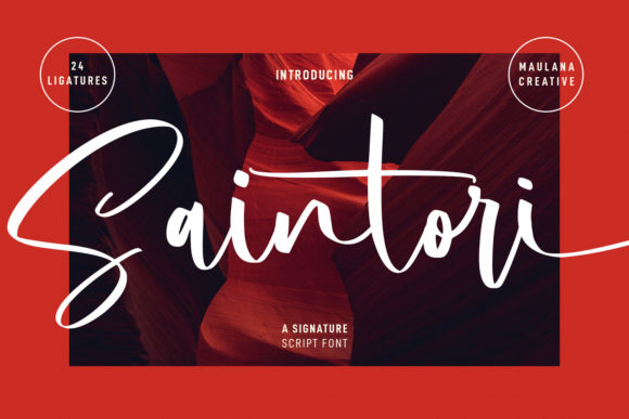 Saintori: The Font That Elevates Your Brand’s Visual Story