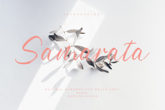 Samarata: A Script Font That Breathes Life into Handmade Creations