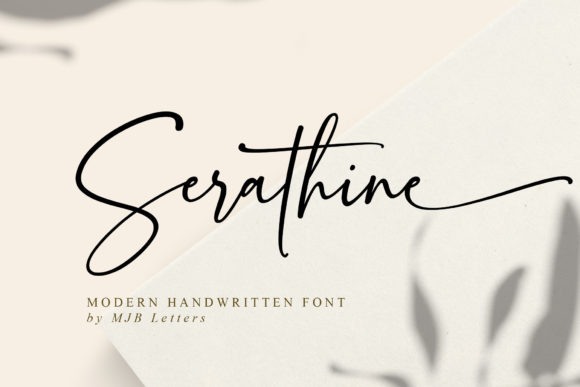 Serathine Font for Modern Branding and Campaign Design