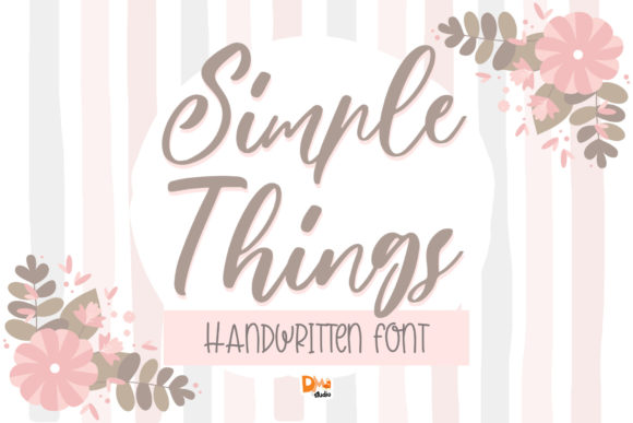Simple Things Font for Handmade Brands