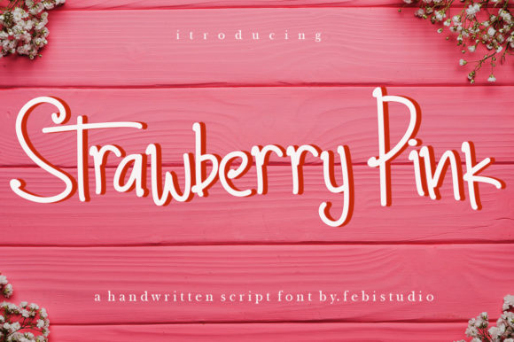 Strawberry Pink: A Script Font for Vibrant Branding and Creative Campaigns