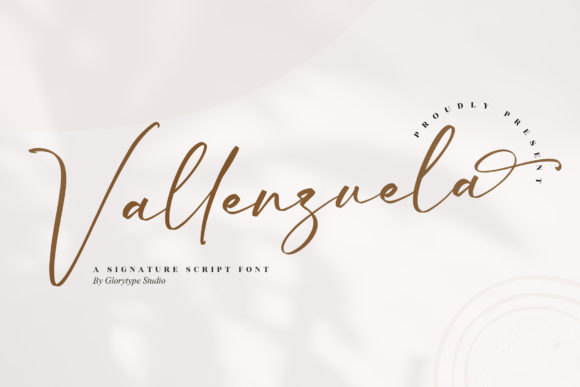 Vallenzuela Script Font for Polished Branding