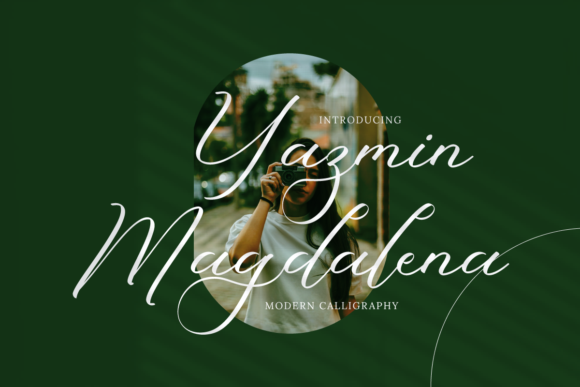 Yazmin Magdalena: A Script Font for Creative Crafters